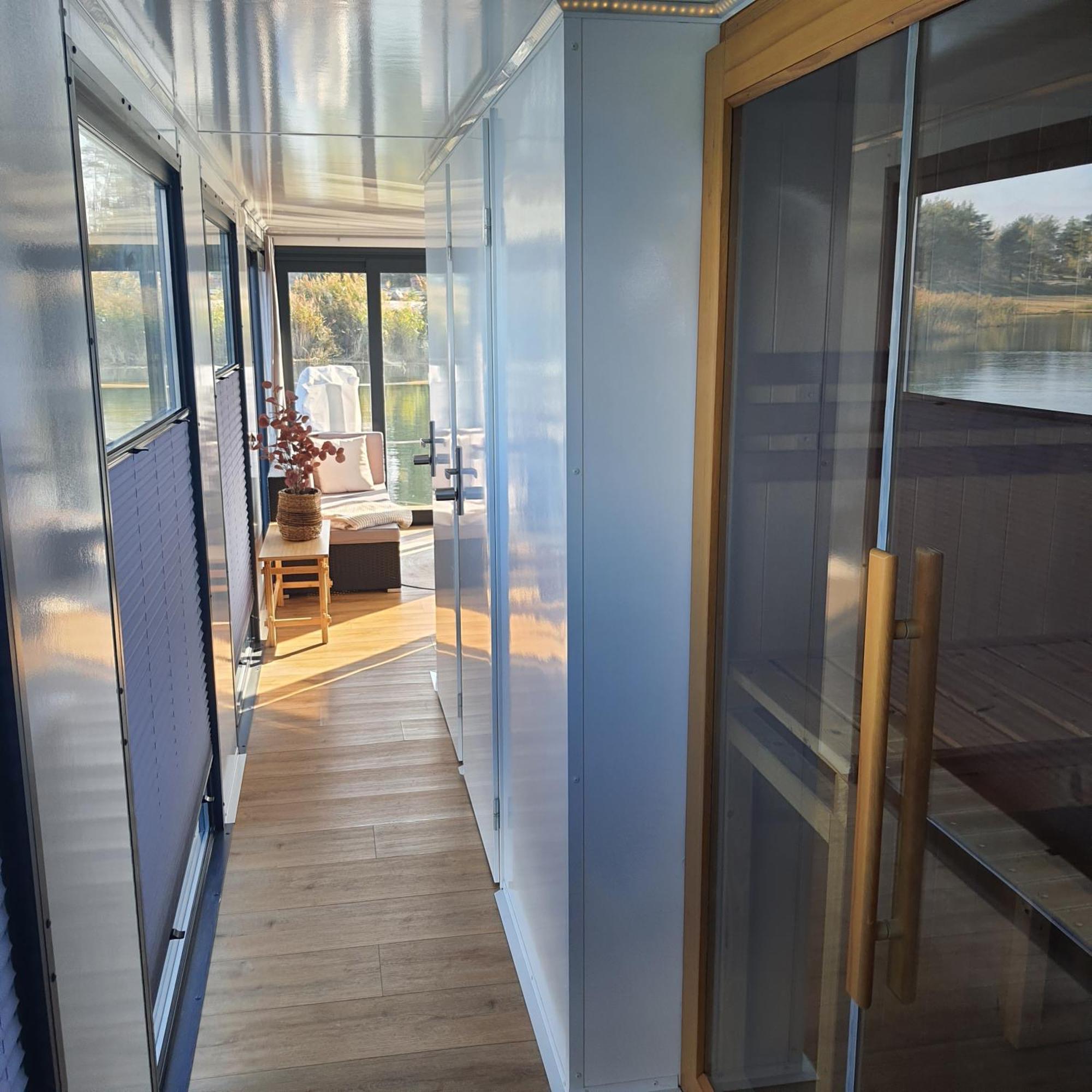 Schwimmendes Ferienhaus Silent Elsterheide Exterior photo